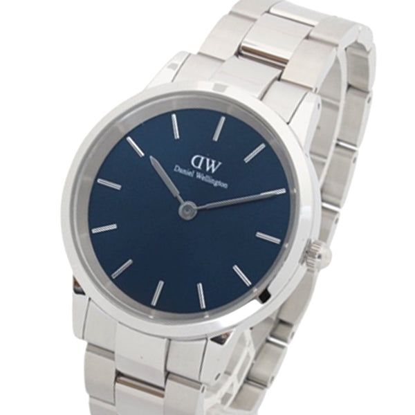 ダニエルウェリントン DANIEL WELLINGTON  Iconic Link Arctic 40mm  Silver Blue DW00100448 腕時計 メンズ ベビーブルー クオーツ